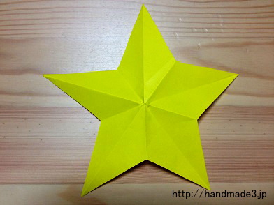 折り紙 星の折り方no 1 はさみぼしの作り方